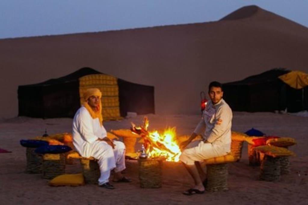 Camp Sahara Holidays M'Hamid Exterior foto